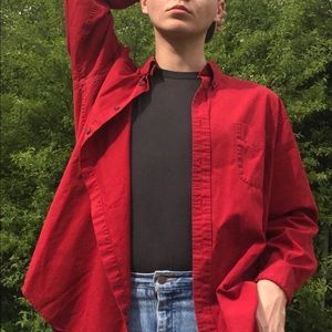 Red Long Sleeve Shirt